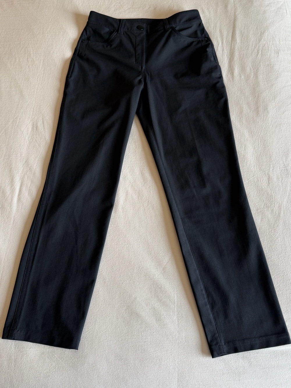 Lululemon City Sleek 5 Pocket 7/8 Pant Black Women’s Size 6 Straight Leg